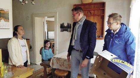 CBA helps twenty families in need