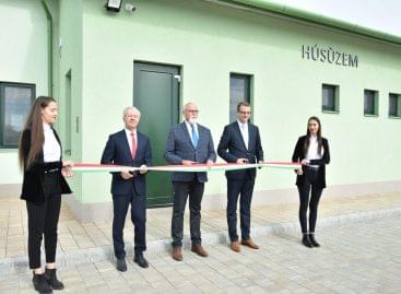 Átadták az Arosa Kft. új, modern húsüzemét